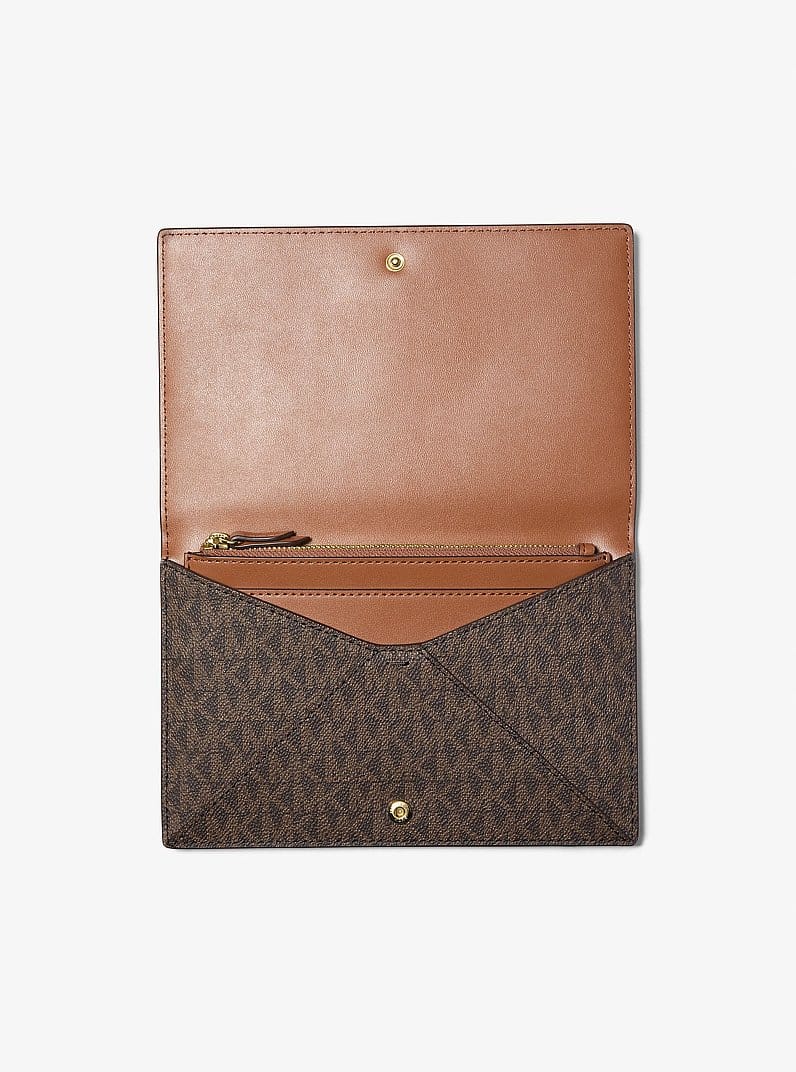 Jet Set Travel Signature Logo 2-in-1 Clutch