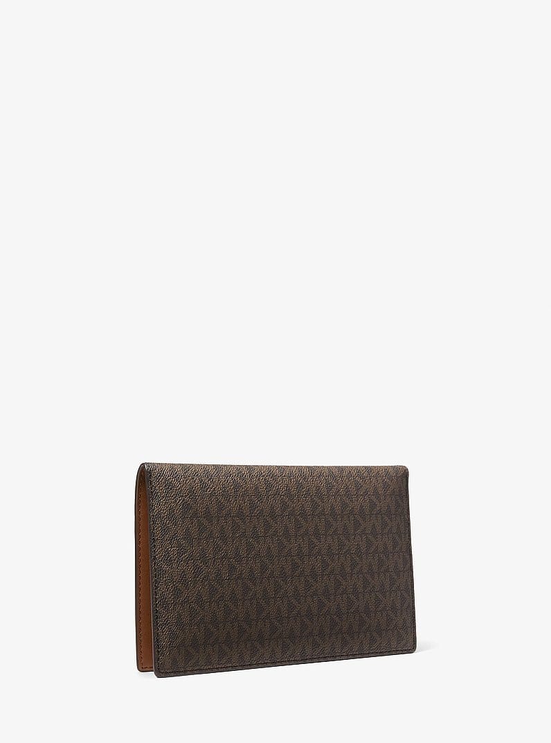 Jet Set Travel Signature Logo 2-in-1 Clutch