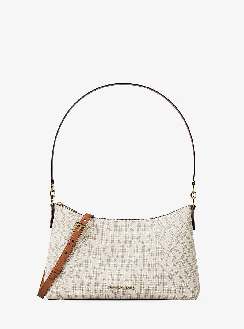 Sienna Medium Signature Logo Convertible Crossbody Bag