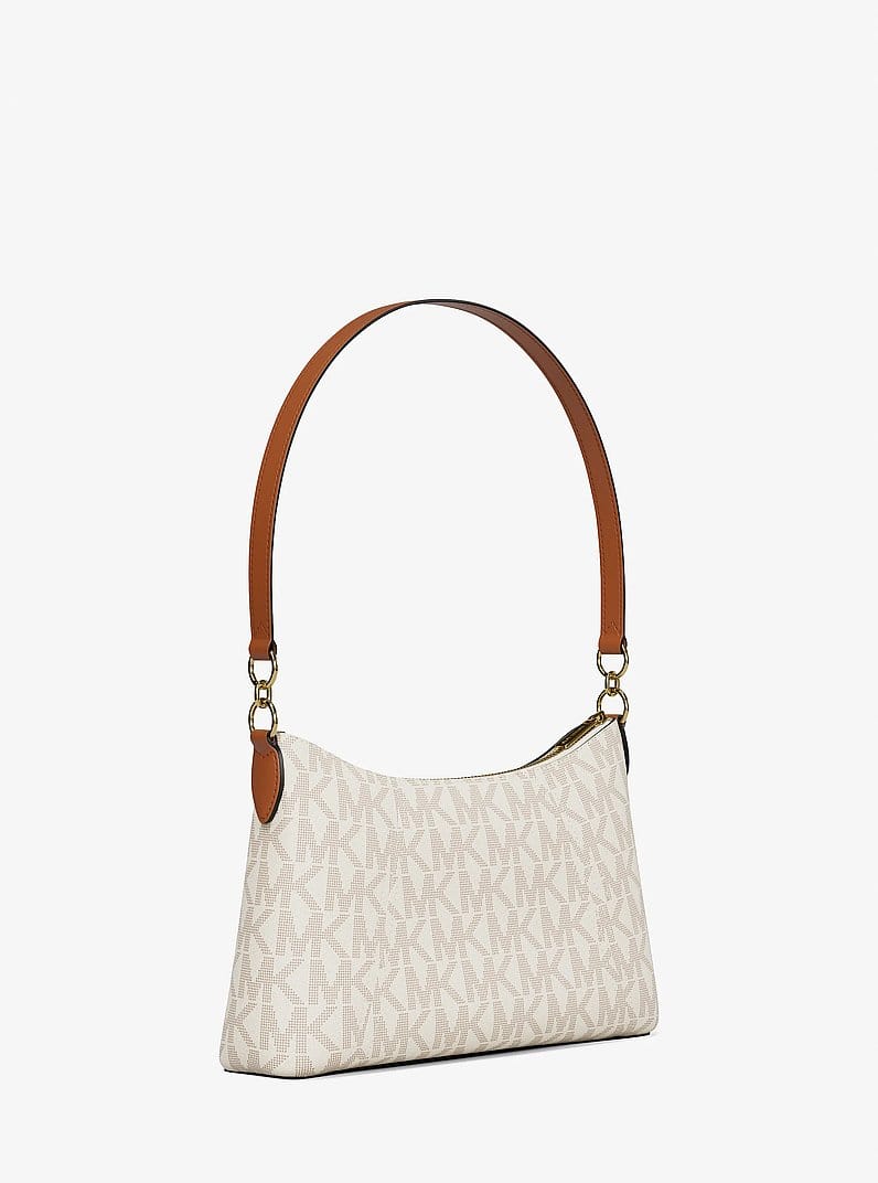 Sienna Medium Signature Logo Convertible Crossbody Bag