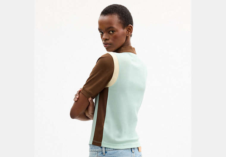 Coach | Brain Dead Mesh Quarter Zip Top