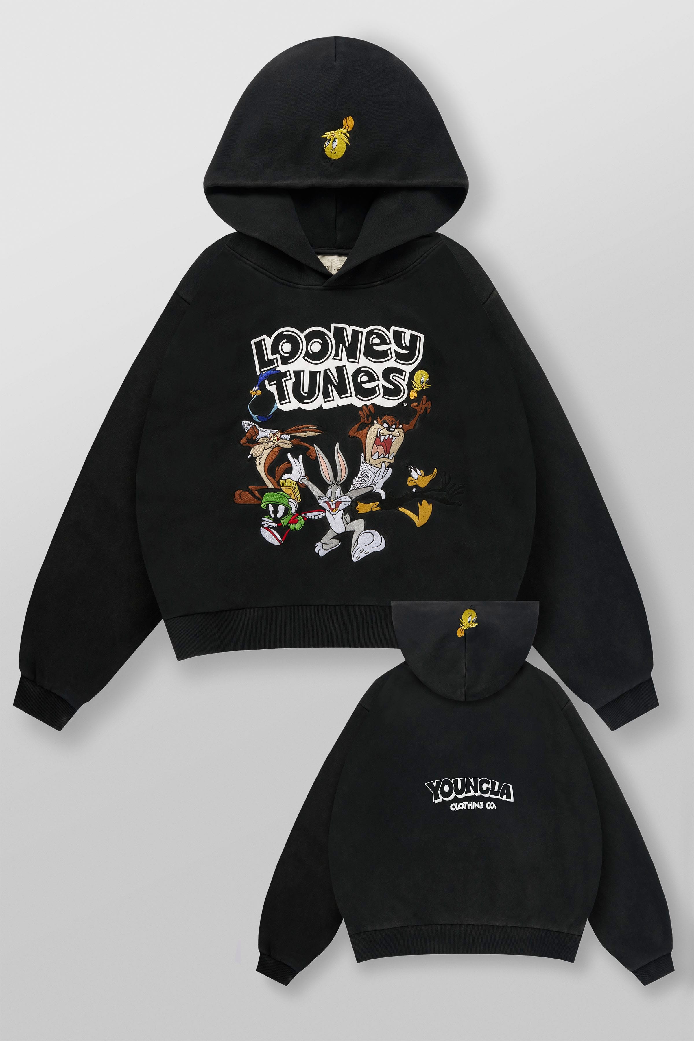 5114 - Looney Tunes Embroidered Hoodies