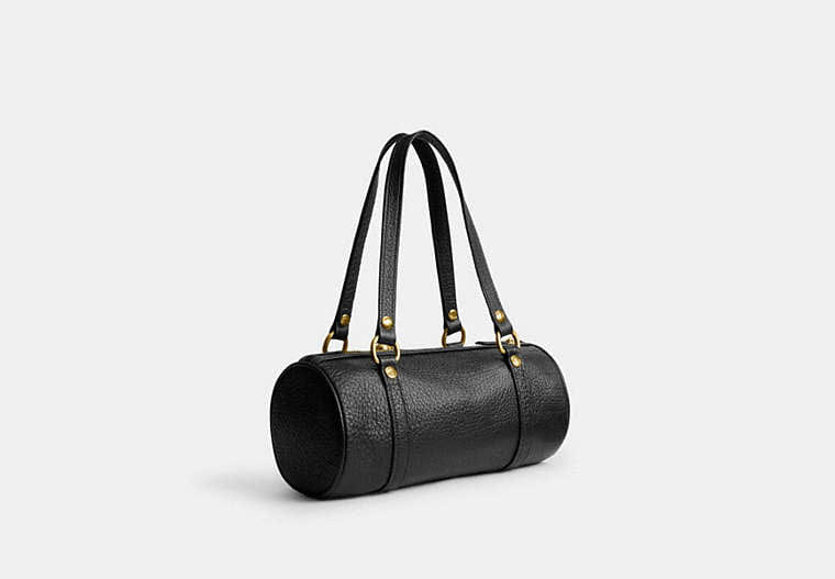 Kisslock Barrel Bag