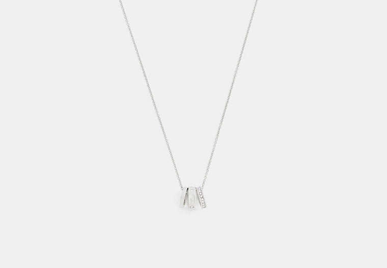 Repeated C Rondelle Necklace