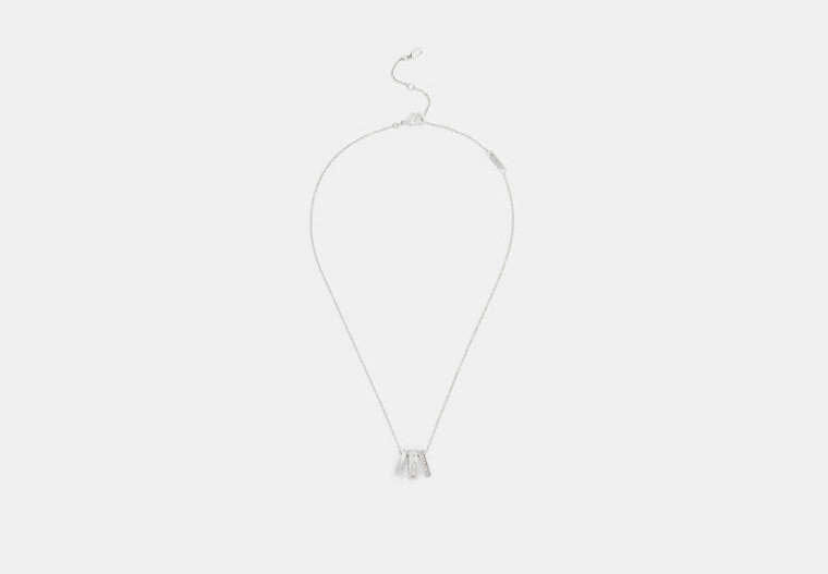 Repeated C Rondelle Necklace