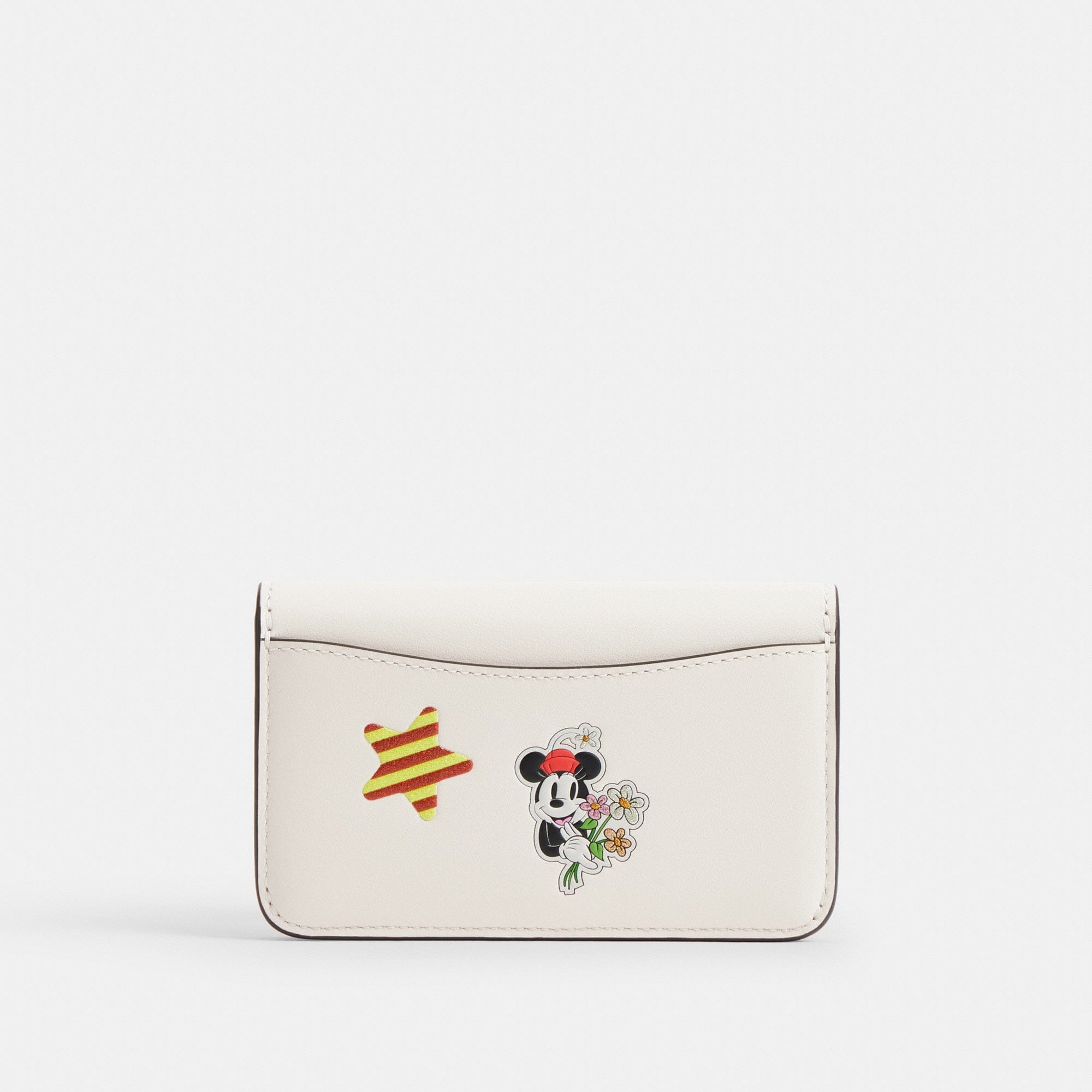 Disney X Coach Essential Slim Card Case With Sticker Print