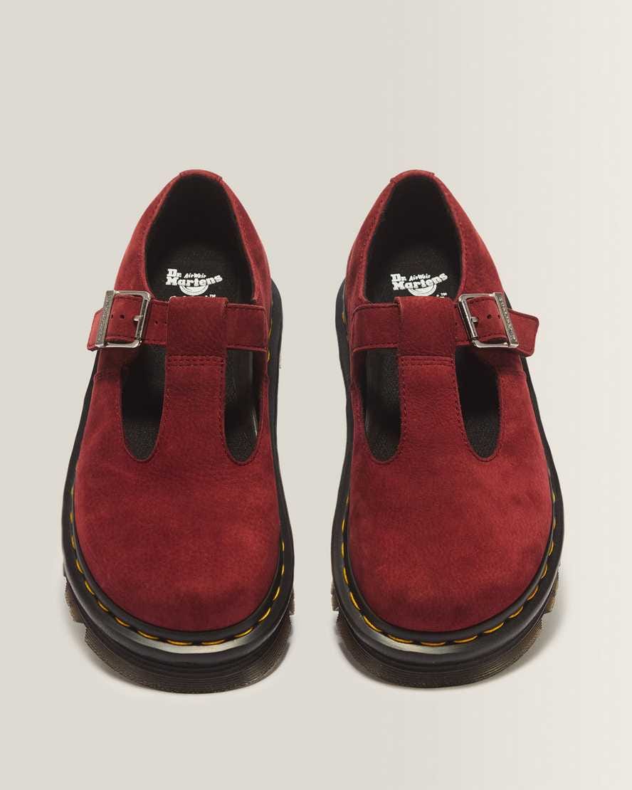 Zebzag Milled Nubuck Mary Jane Shoes