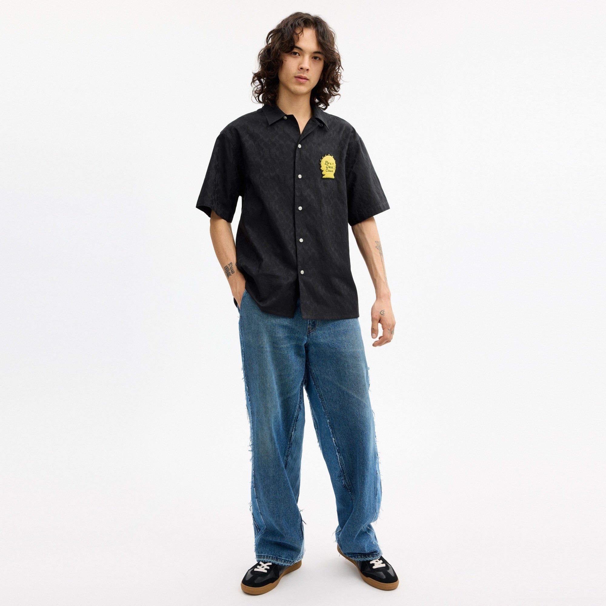 Coach | Brain Dead Signature Camp Shirt