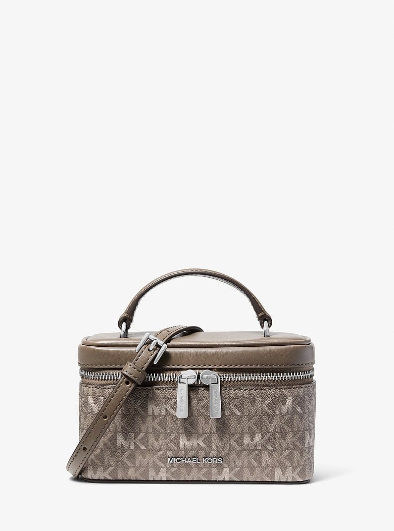 Vivi Small Signature Logo Vanity Crossbody Bag