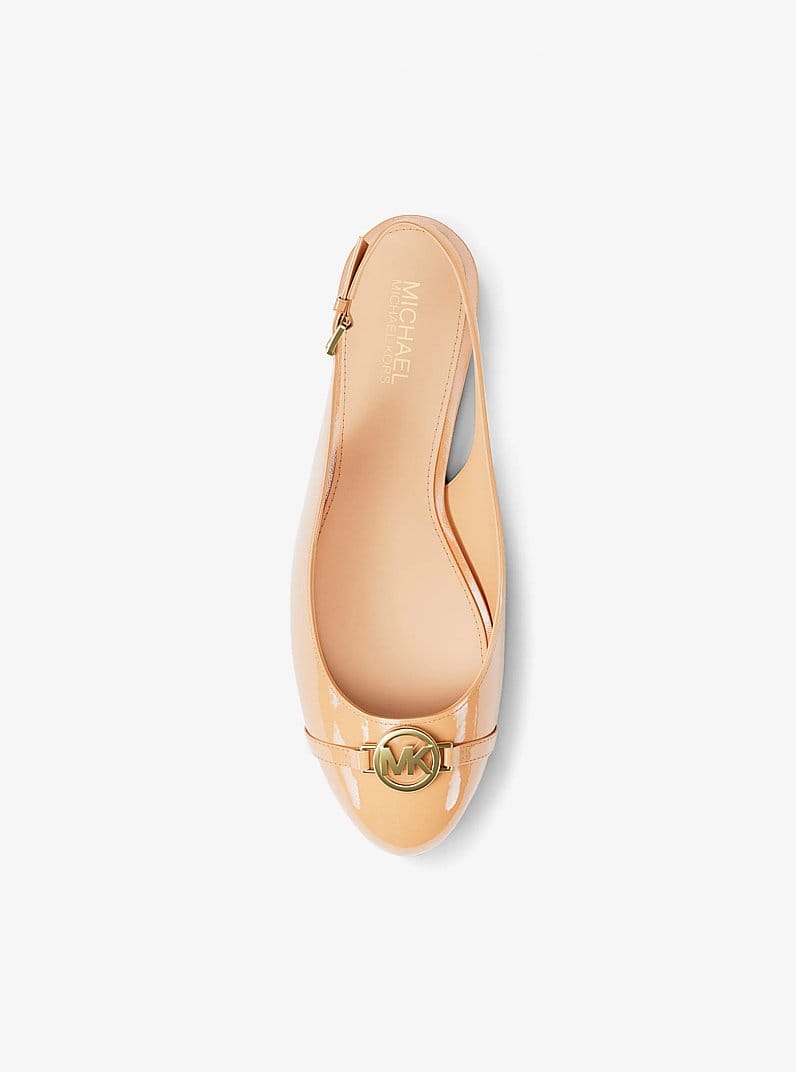 Dori Patent Slingback Flat