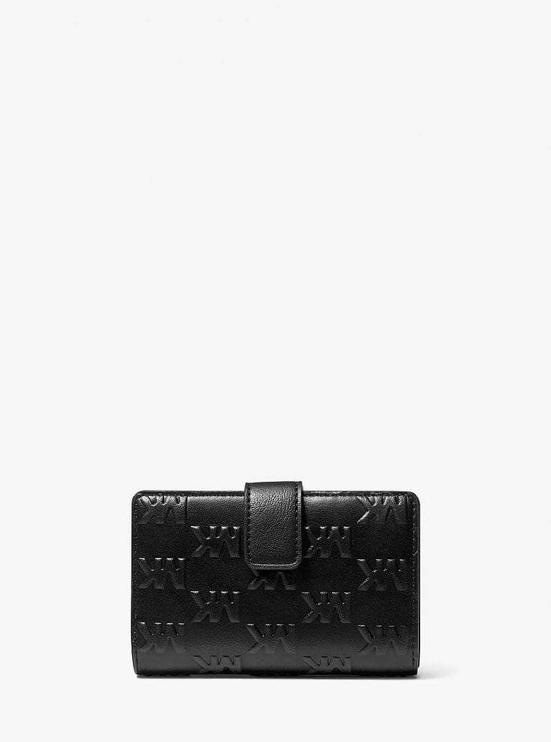 Jet Set Travel Medium Logo Embossed Wallet