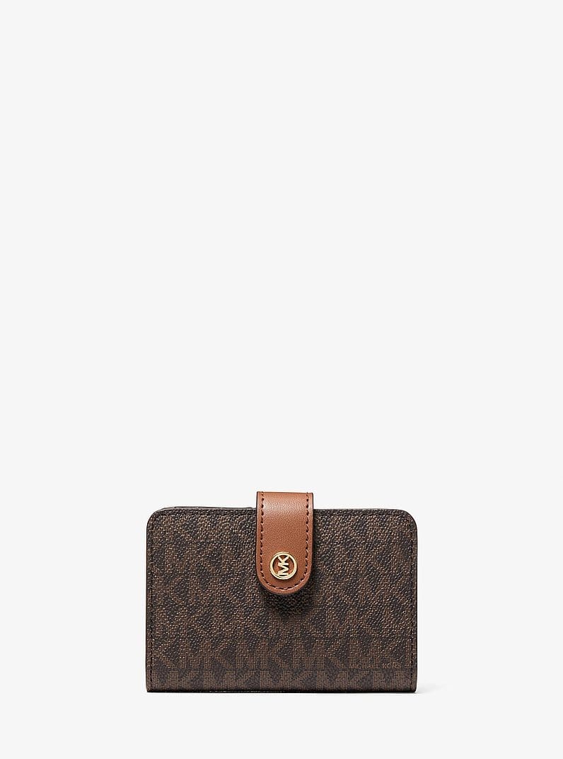 Jet Set Travel Small Signature Logo Billfold Wallet