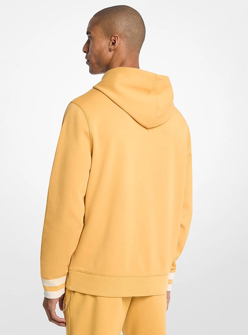KORS Varsity Knit Cotton Blend Hoodie