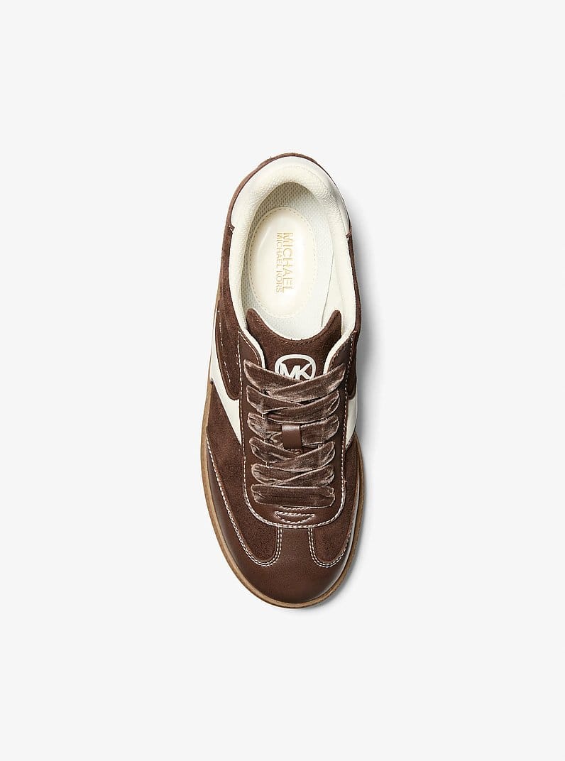 Benny Polyester Microsuede Sneaker