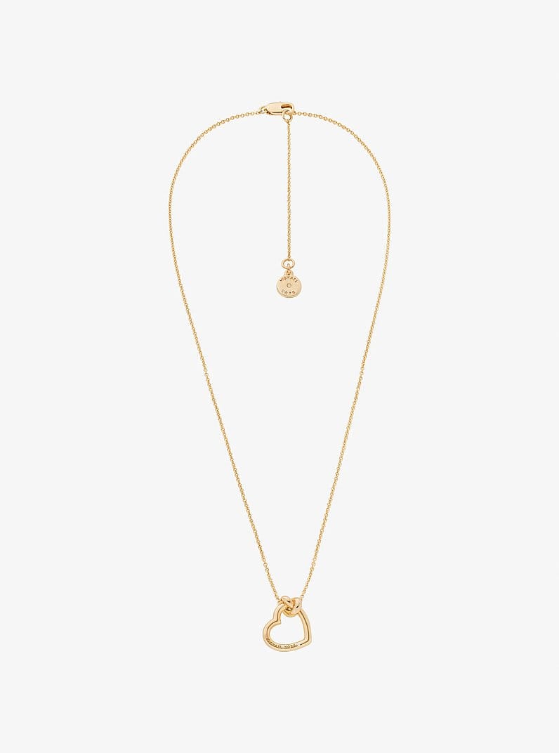 Knotted Heart Necklace