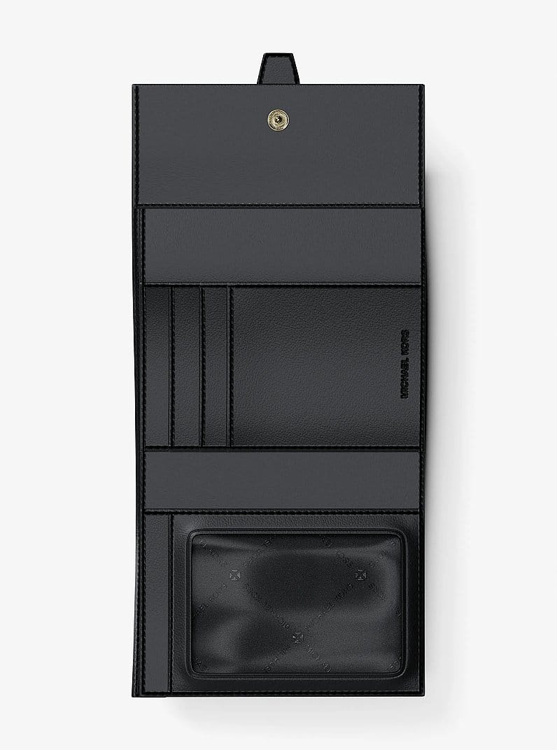 Greenwich Medium Saffiano Leather Trifold Wallet