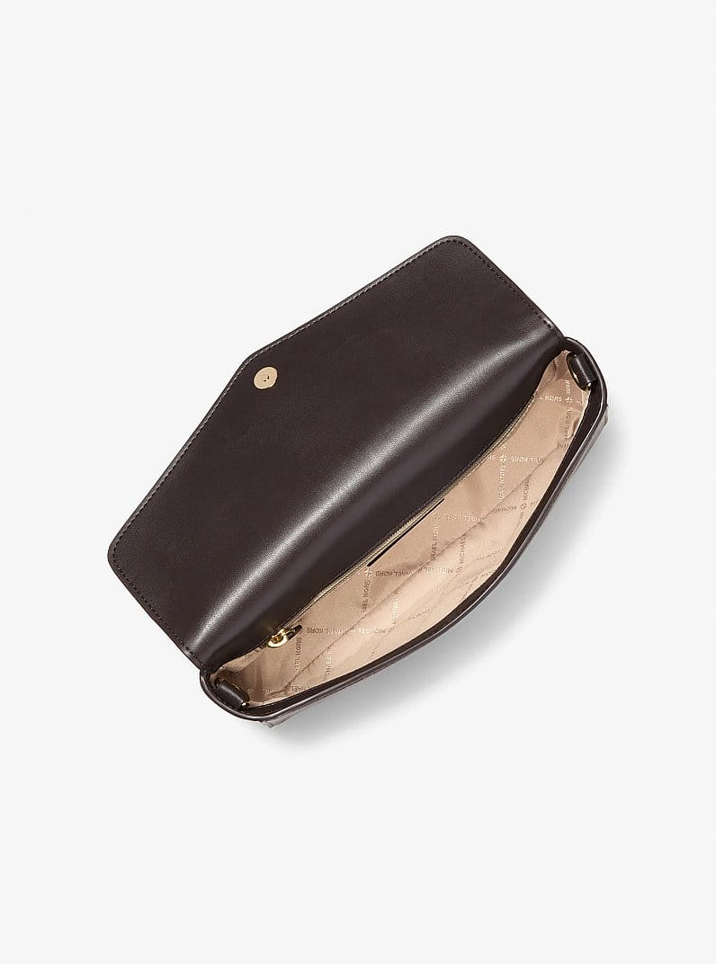 Kacey Medium Burnished Shoulder Bag