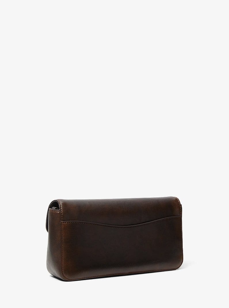 Kacey Medium Burnished Shoulder Bag