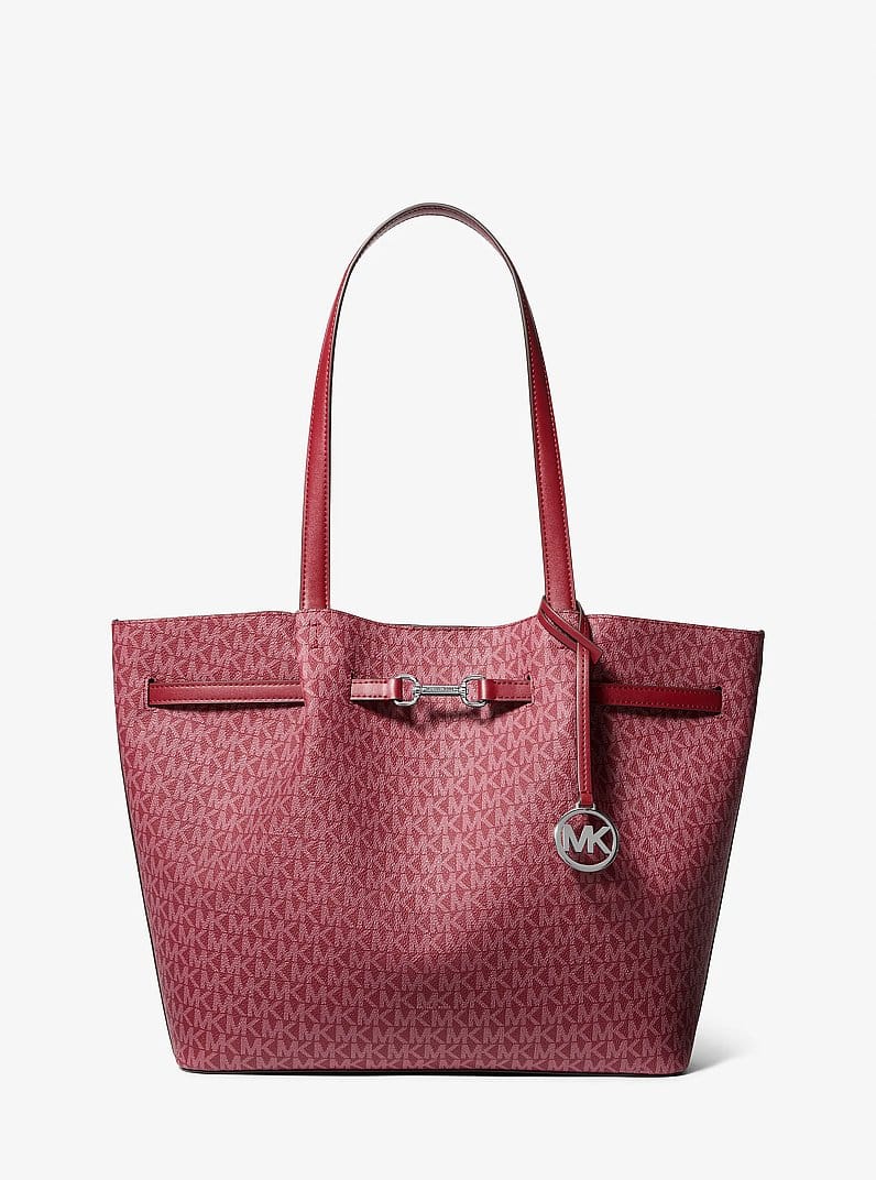 Carson Large Signature Logo Tote Bag