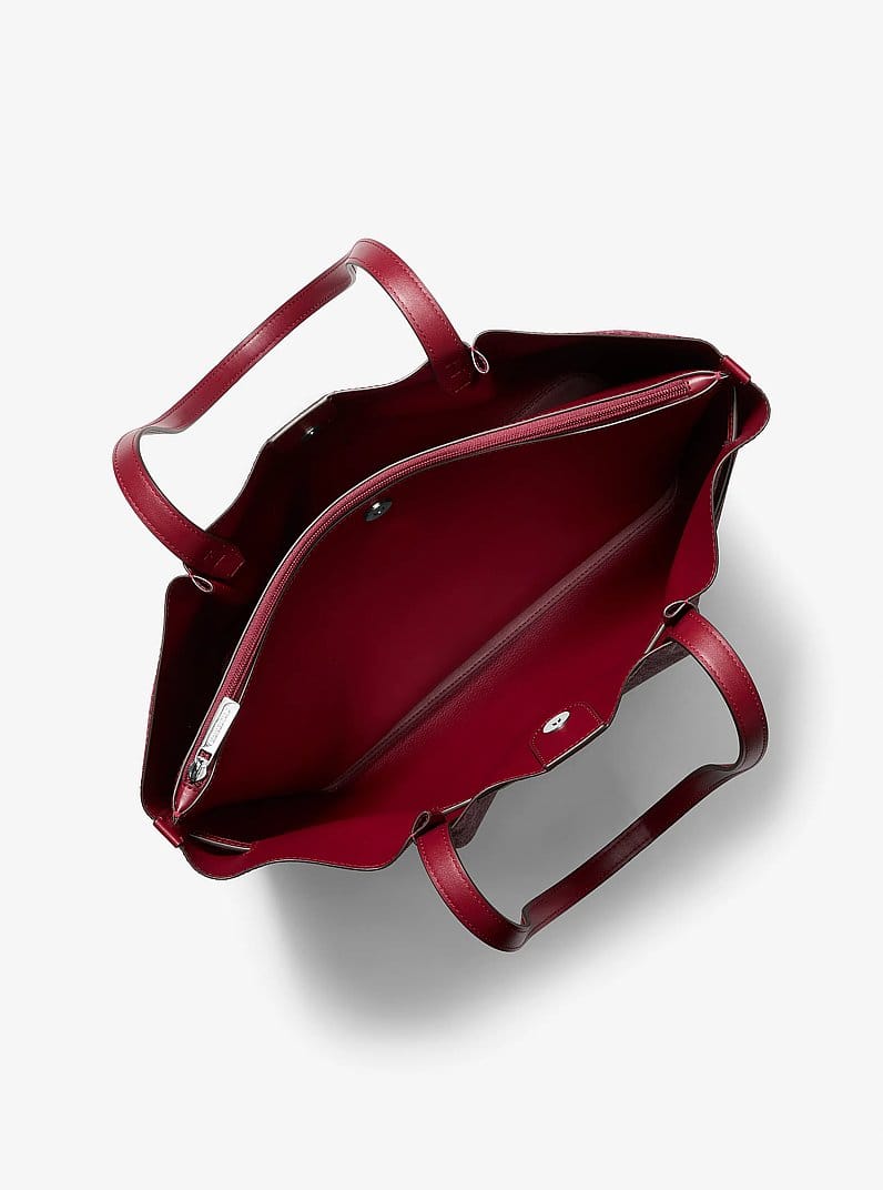 Carson Large Signature Logo Tote Bag