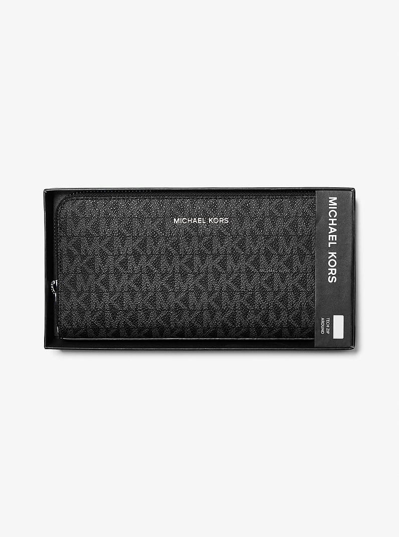 Cooper Logo Zip-Around Wallet