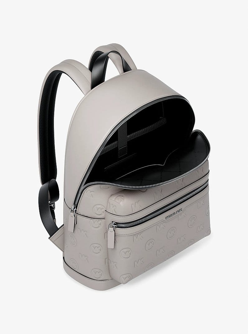 Cooper Medium Logo Debossed Dome Backpack