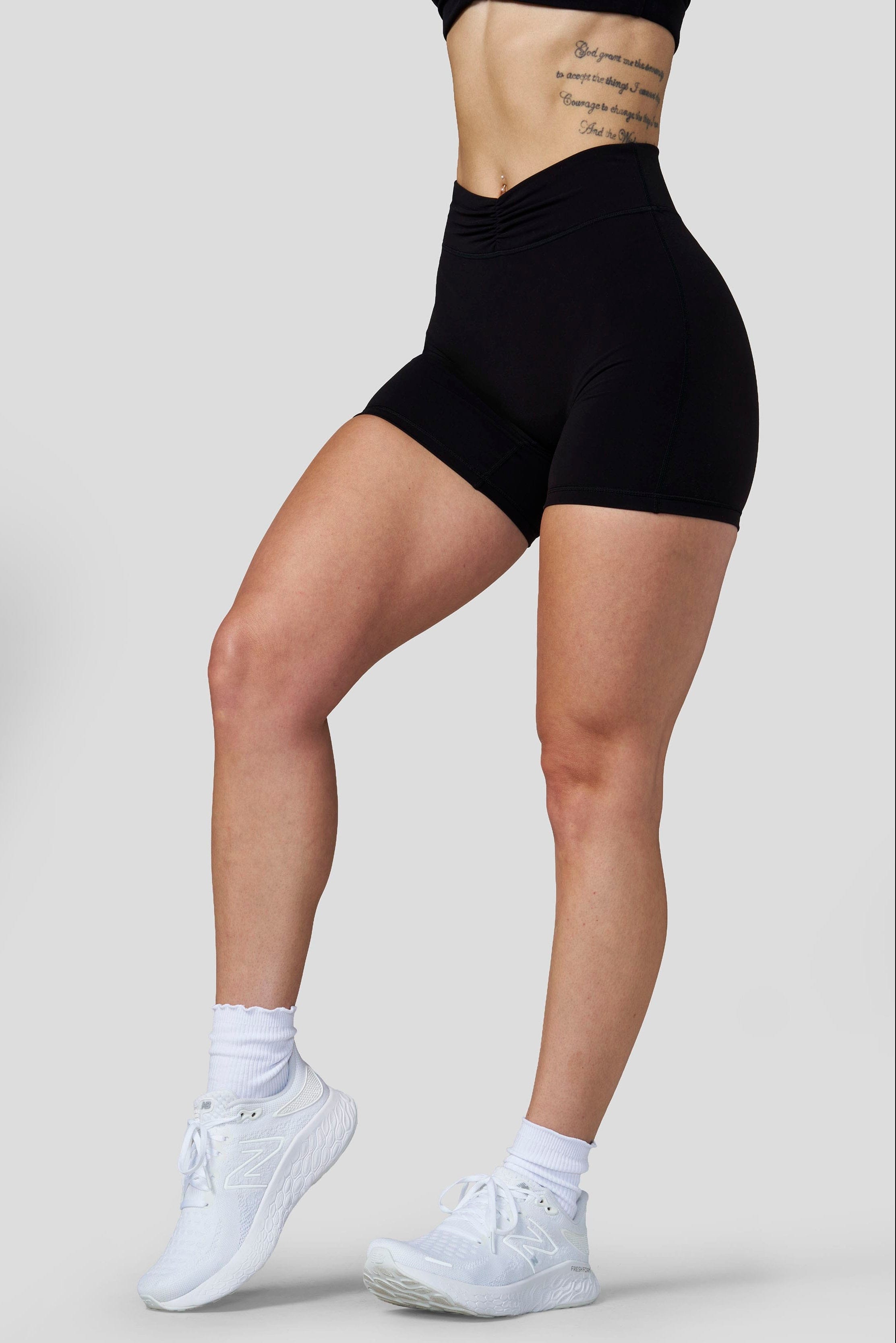 W1161 Buttersoft Scrunch Band Shorts
