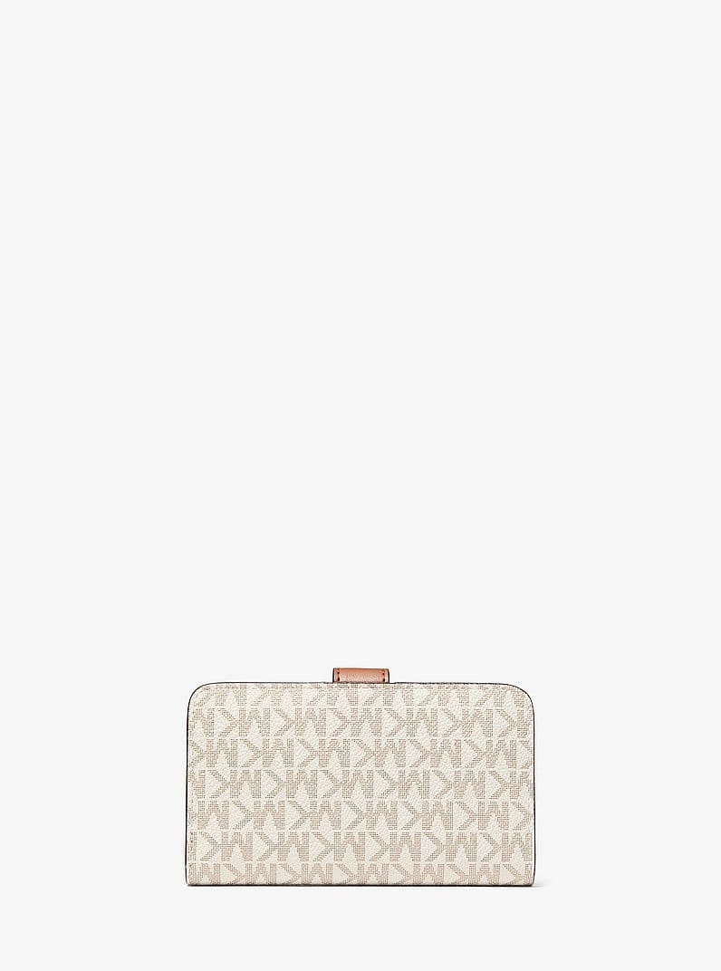Jet Set Travel Medium Signature Logo Billfold Wallet