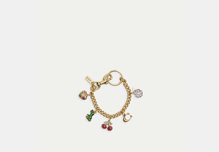 Motif Chain Bag Charm