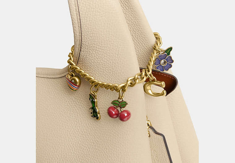 Motif Chain Bag Charm