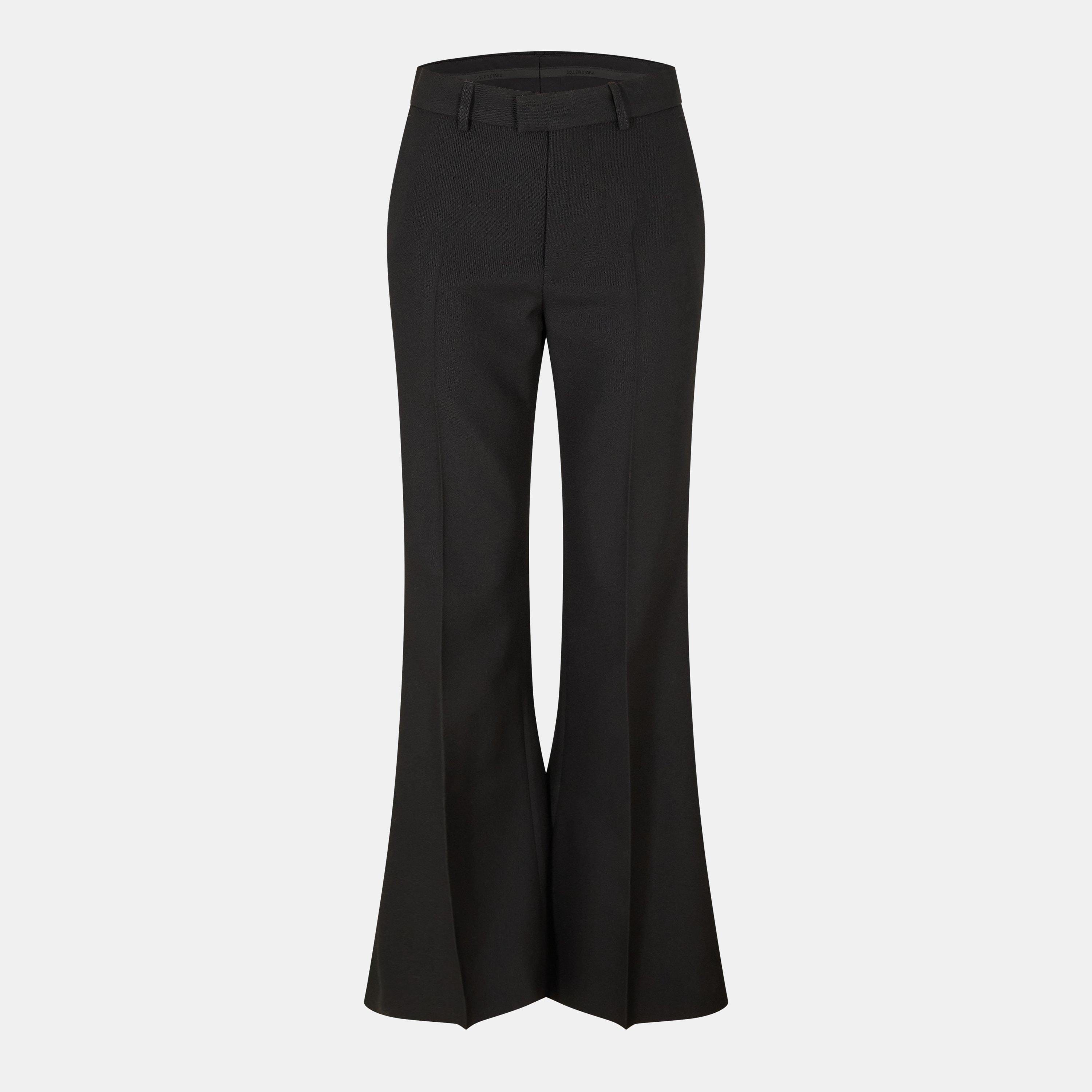 High Rise Wide Leg Trousers
