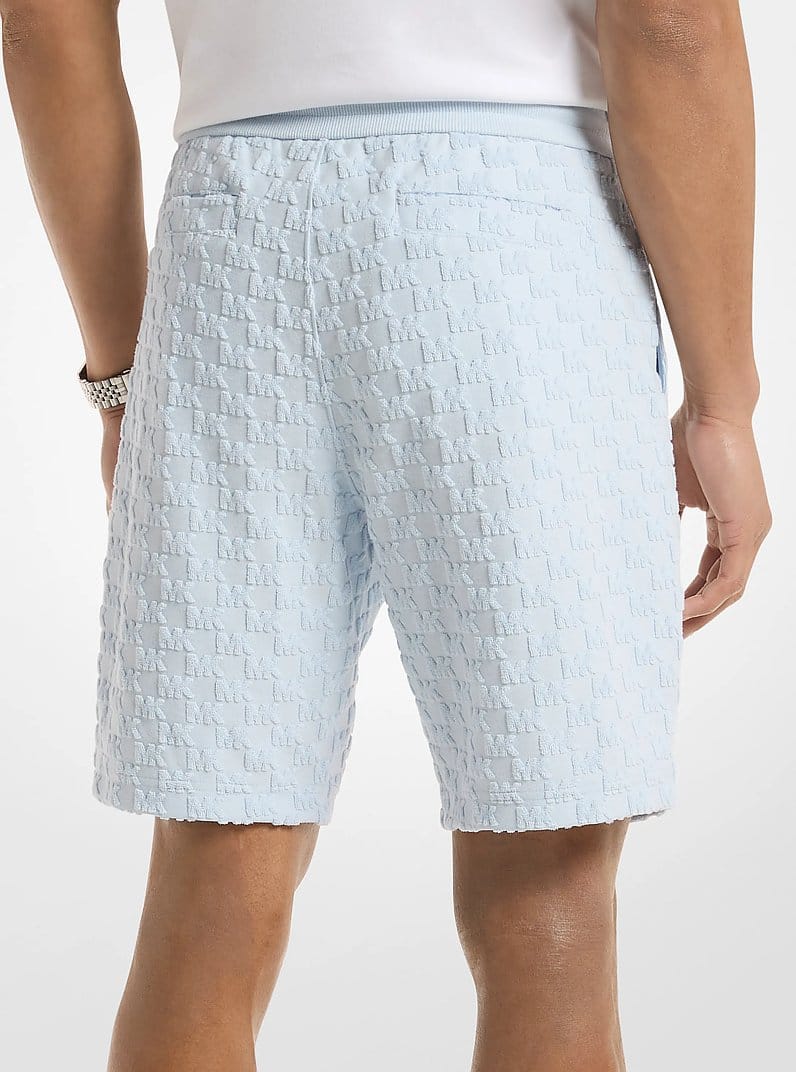 Logo Jacquard Terry Shorts