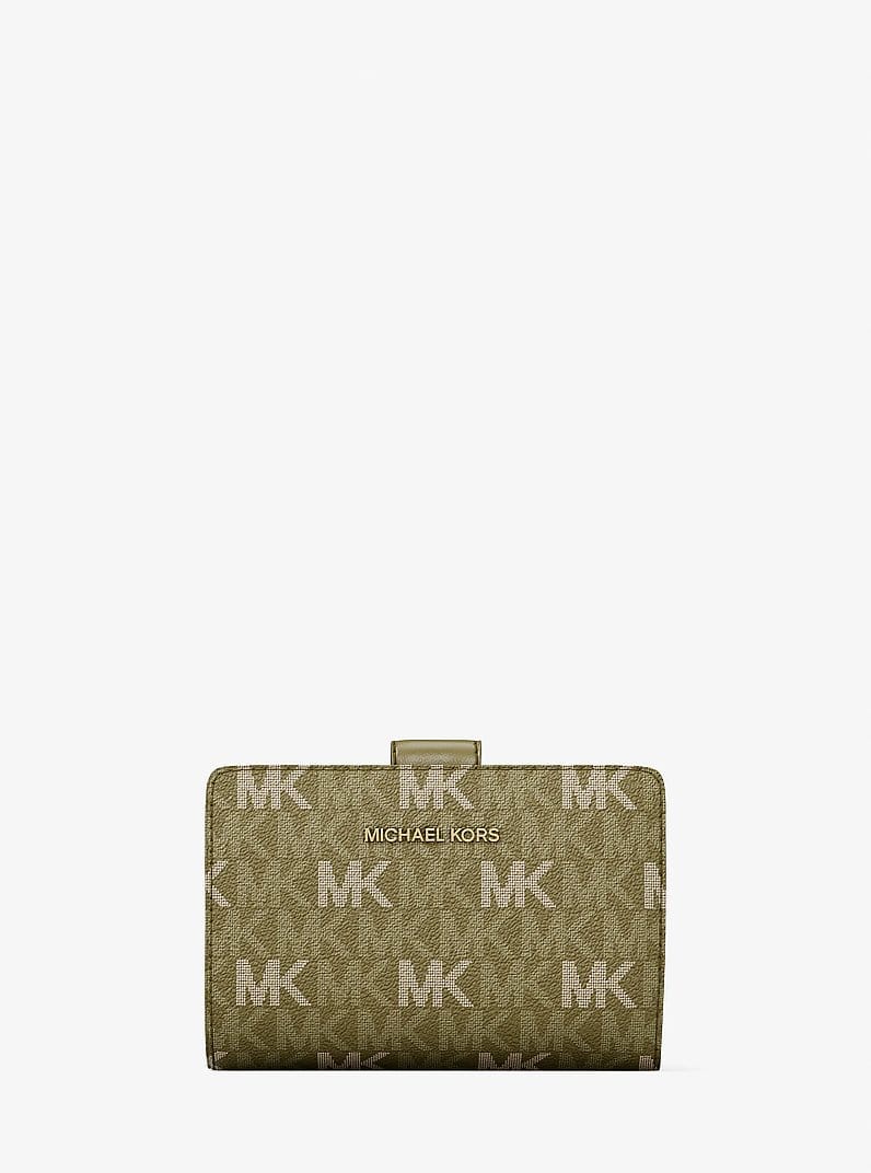 Jet Set Travel Medium Signature Logo Billfold Wallet