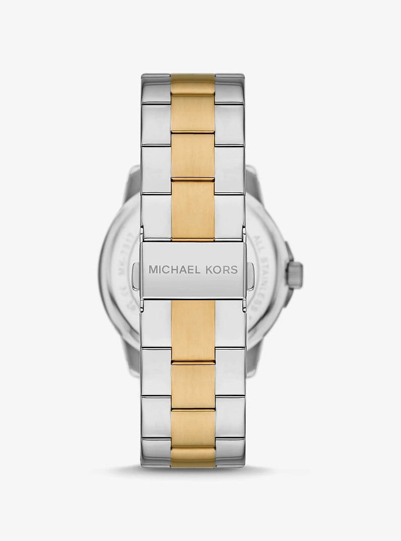 Oversized Brynn Two-Tone Watch