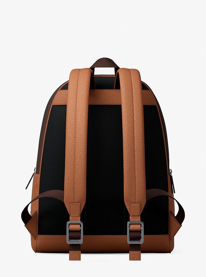 Pacey Embellished Striped Signature Logo Backpack