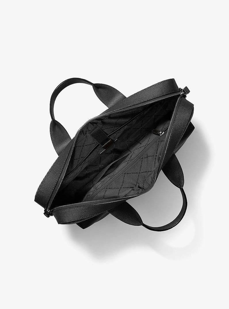 Pacey Medium Signature Logo Pocket Briefcase