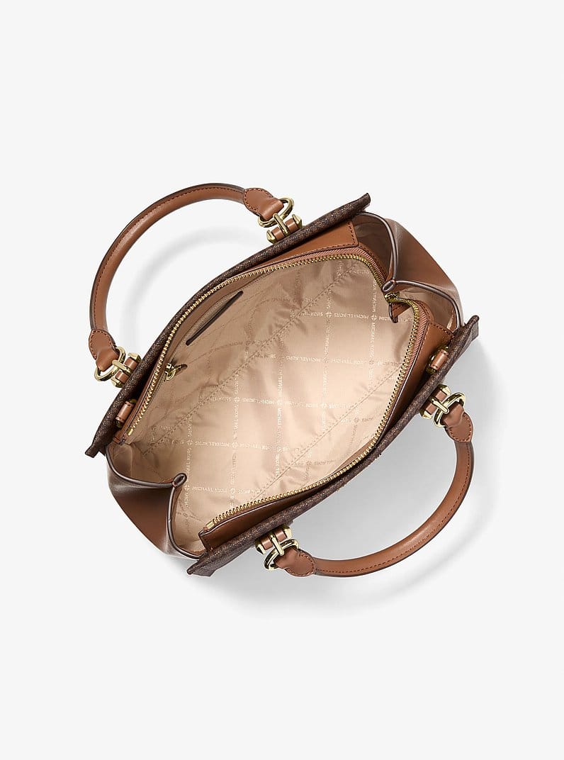 Marilyn Medium Signature Logo Convertible Satchel