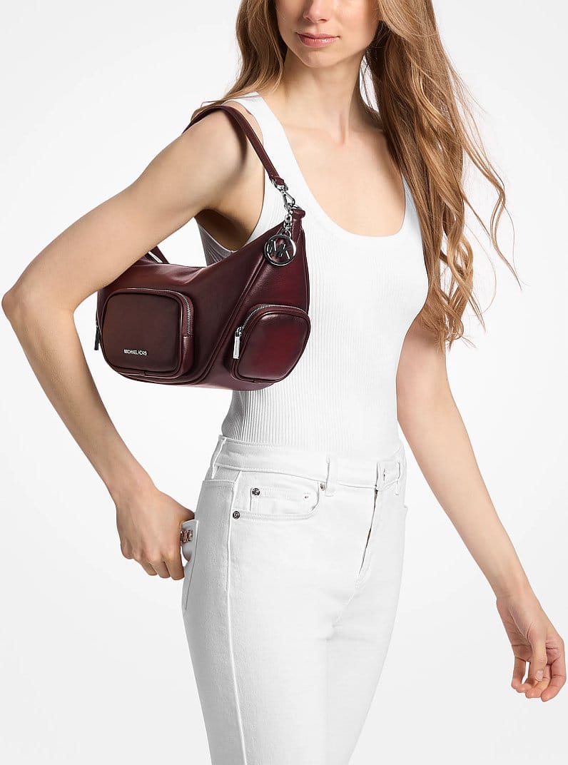 Merritt Medium Burnished Convertible Shoulder Bag