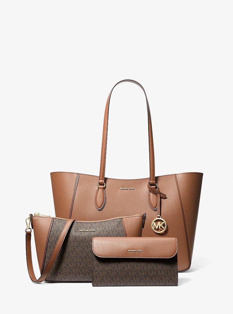 Jet Set Travel Large Signature Logo 3-in-1 Tote Bag