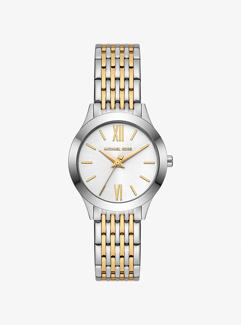 Mini Aspyn Two-Tone Watch