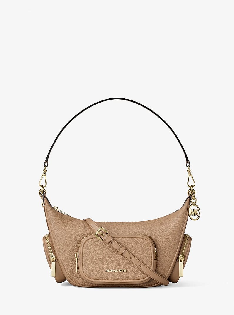 Merritt Small Pebbled Leather Crossbody Bag