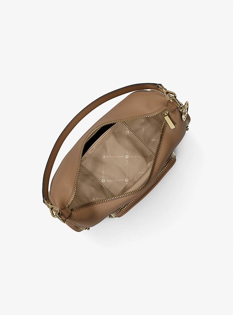 Merritt Small Pebbled Leather Crossbody Bag