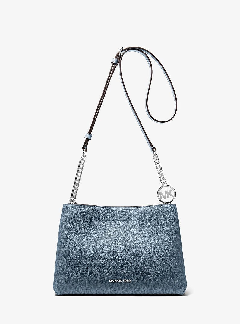 Christina Small Signature Logo Crossbody Bag