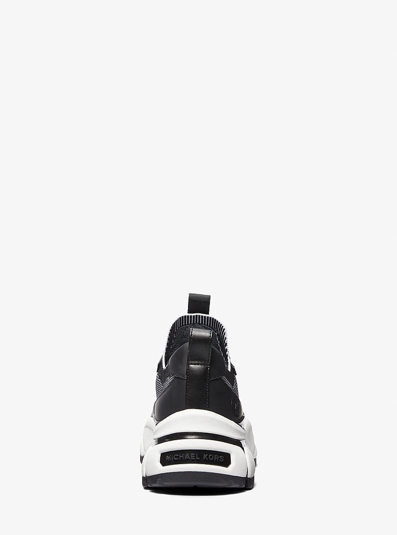 Darius Two-Tone Stretch Knit Trainer
