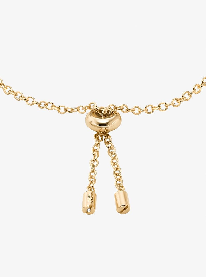 Cubic Zirconia Slider Bracelet