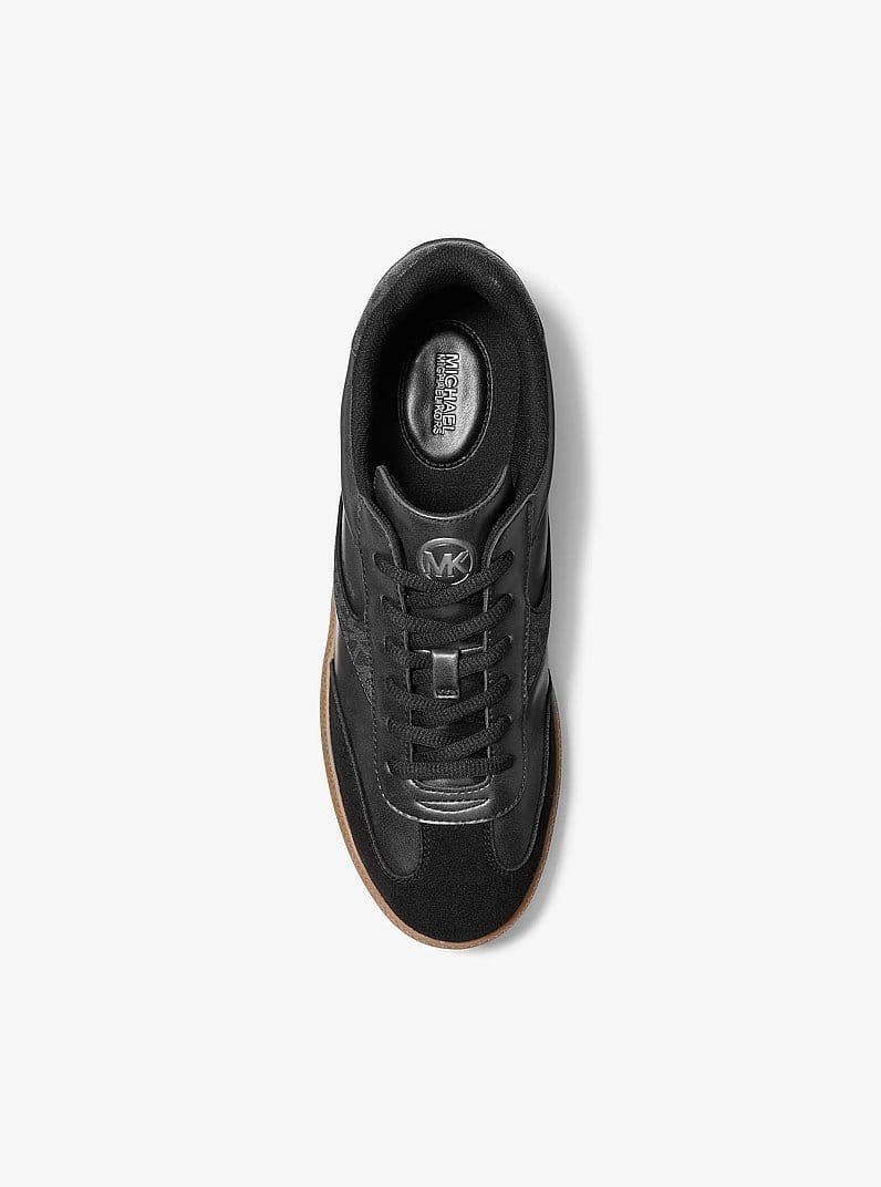 Benny Mixed-Media Sneaker