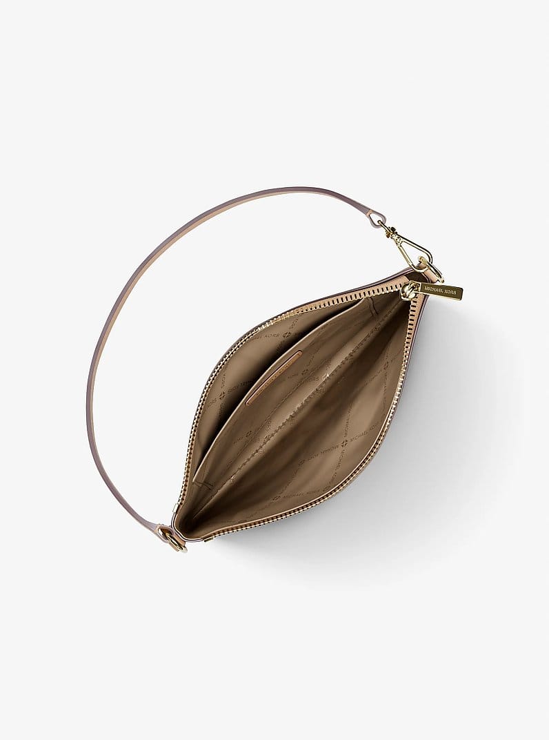 Jet Set Small Signature Logo Convertible Wristlet