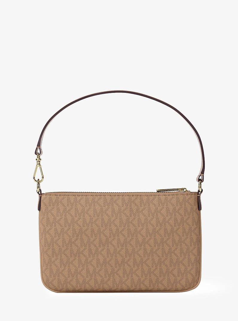 Jet Set Small Signature Logo Convertible Wristlet