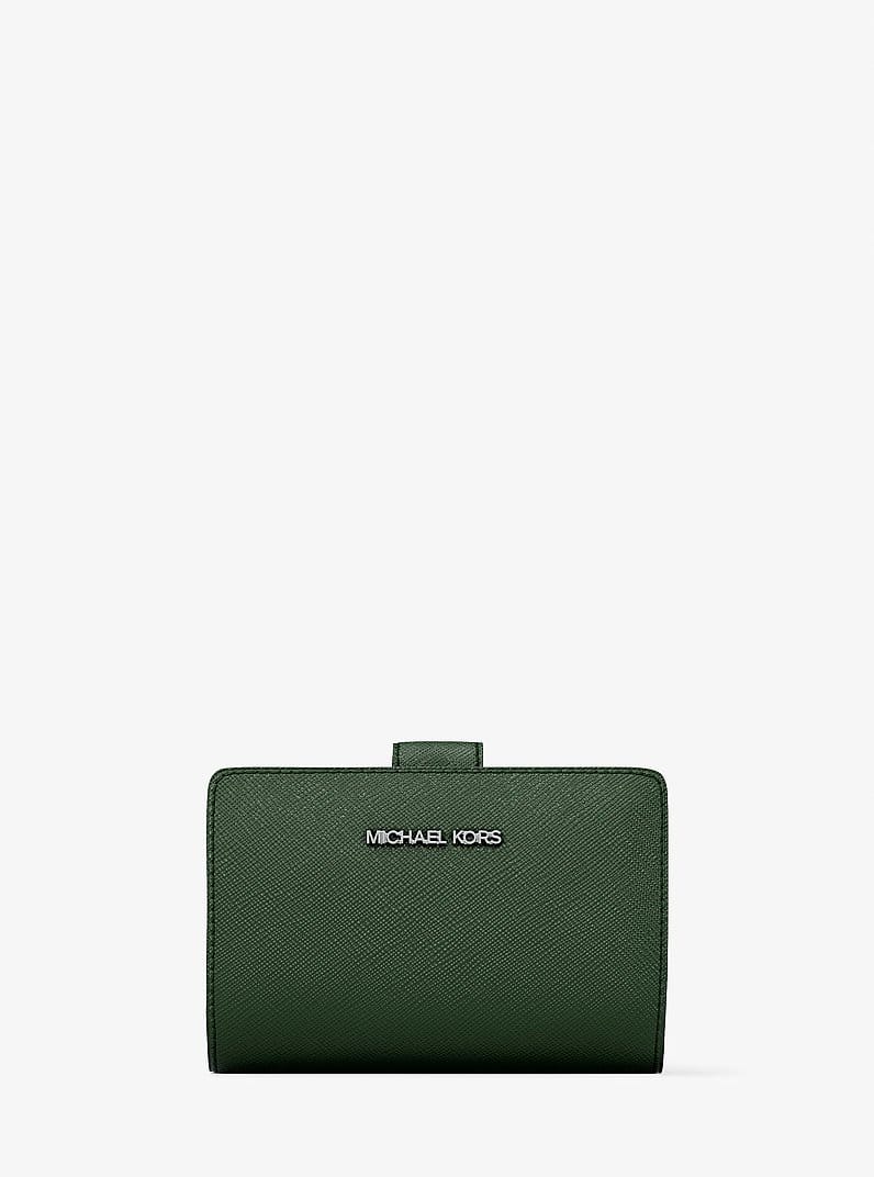 Jet Set Travel Medium Saffiano Leather Wallet