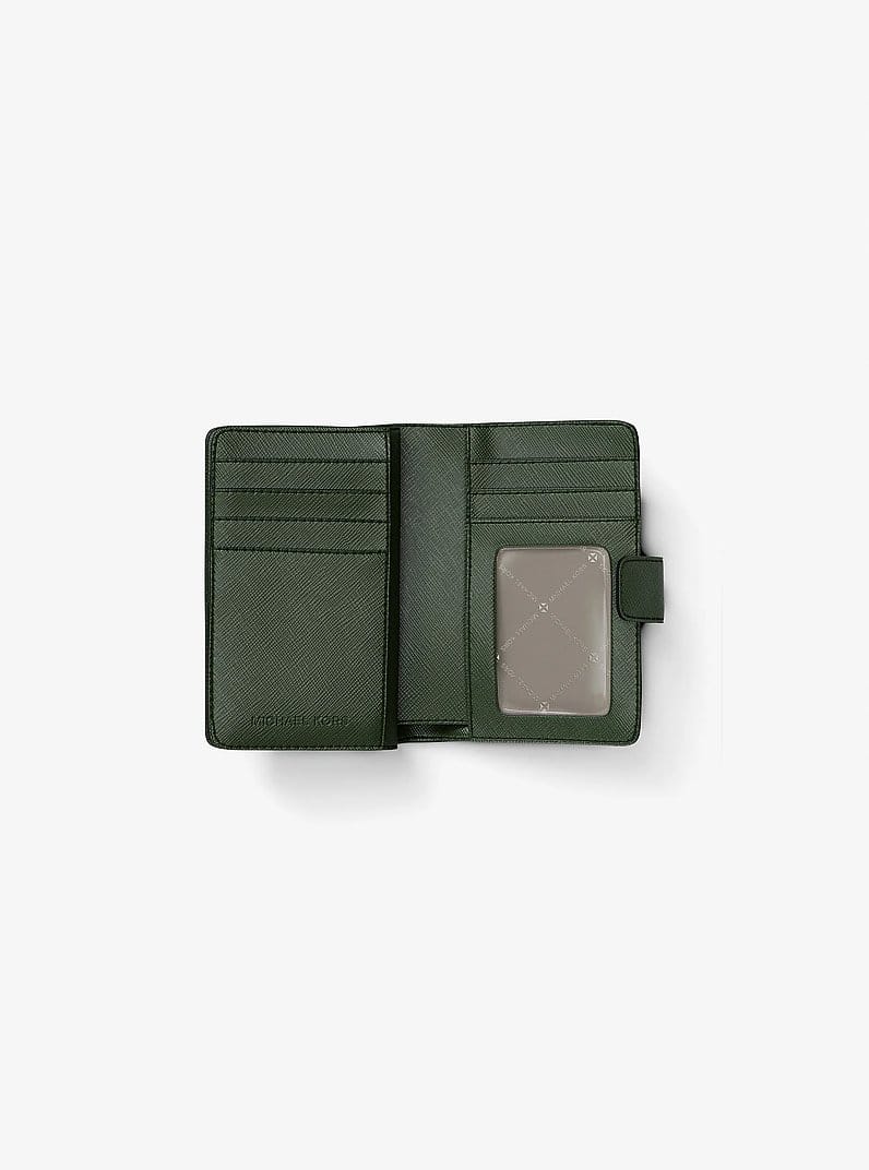 Jet Set Travel Medium Saffiano Leather Wallet